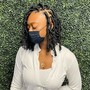 Loc retwist medium to large