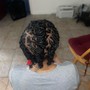 Cuban Twist over locs