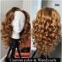 Wig Install - U or V part