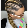 Knotless braid for kids (4-10 years)