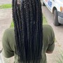 Small feed in braids