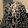 Knotless Tribal  braids