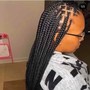 Small Knotless Braids