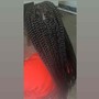 Medium knotless braids