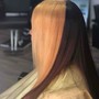 Shampoo, blow dry, condition and Women's Trim