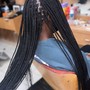 Knotless or Box braid ( RETOUCH )