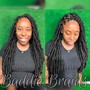 Small gyspy Box Braids w/human hair