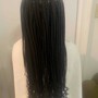 Small knotless braids