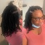 Natural Hair Invisible Locs