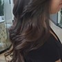 Perm- medium to long hair