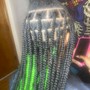 Half head two strand Twist/ braids