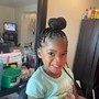 Kid's medium Knotless Braids