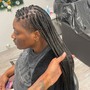 Smedium Knotless Braids