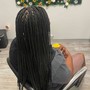 Smedium Knotless Braids