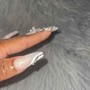 Extendos/Acrylic Nails-Dip/Cuticle Clean Up