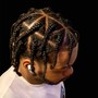 Cornrow Braids/Straight Back Braids)