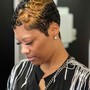 Maintenance relaxer cut and style