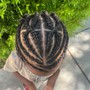 Cornrows Natural hair