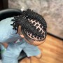 Loc Maintenance (TOP OF HEAD ONLY BACK/SIDES SHAVED)