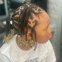 Kid's Boho Knotless Braids