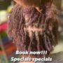 No appointments without deposit no exceptions ...Dreadlocks