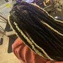 Large Knotless Braids