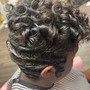 Updo/ Ponytails-Fingerwaves