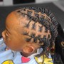 Kids Cornrows/braid up to age 8