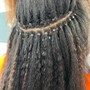 Individual beaded weft