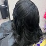 Relaxer Virgin hair Route to ends