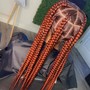 Box Braids On Natural Hair