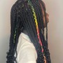 Medium faux soft locs