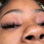 Lash extensions full set