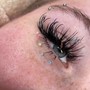 Lash extensions full set