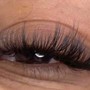 Lash extensions full set