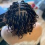 Perm rod or Flexi rods Curls