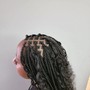 Box Braids shorter  medium