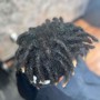 Loc Maintenance (TOP OF HEAD ONLY BACK/SIDES SHAVED)