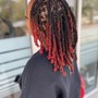 Loc retwist and style