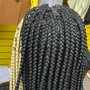 Twist braid shoulder length