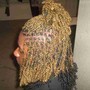 Small Senegalese Twist Braids