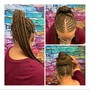 Natural hair Braids