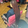 Large Knotless Braids