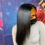 Partial sew in Weave (with low sides shaved)