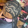 Medium Stitch Braids (8-10Braids)