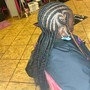 S-Medium Stitch Braids (12-15 braids)