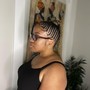 High Ponytail W/Hair added