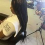 Small Knotless braids