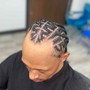 Men Braids w/ design