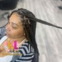 Coi leray extended knotless braids